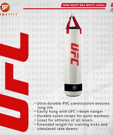UFC MMA Heavy Bag 100lb White Filled