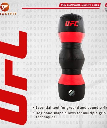 UFC Pro Throwing Dummy Black Red 70lb