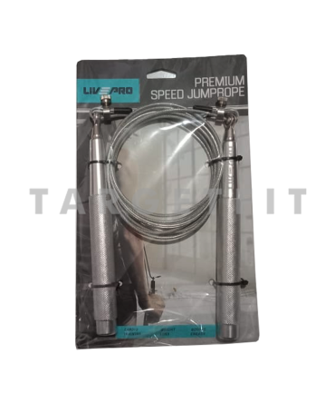 Speed Jump Rope Silver / Skipping / Crossfit Livepro